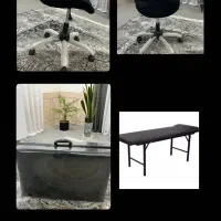 فروش صندلی و تخت چمدانی مخصوص آرایشگاه و ماساژ