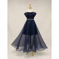 لباس مجلسی دخترانه  کمربند دار از سایز ۴۲تا۴۴