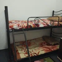 تخت خواب دوطبقه فلزی محکم دو عدد|تخت و سرویس خواب|خمینیشهر, |دیوار
