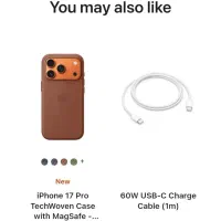 شارژر اصل۴۰ وات آیفون و سیم شارژر از شرکت آیفون