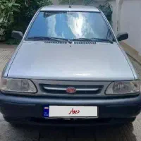 پراید نقره ایی مدل 89 دوگانه فابریک
