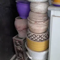 گلدان سرامیکی و پلاستیکی