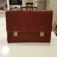 کیف اداری مهندسی دانشجویی تمام چرم طبیعی آکبند نو