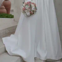 لباس عروس ساتن|لباس|اصفهان, گلزار|دیوار