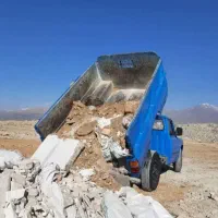 حمل نخاله.  مصالح ماسه .سیمان .گچ .خرید ضایعات