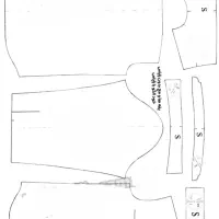 پک الگوی پیراهن مردانه در۵سایز همراه باآموزش دوخت