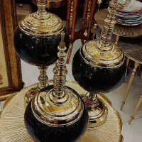 جار طلا مشکی، شکلات خوری دکوری جهیزیه