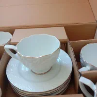 فنجان وبشقاب