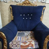مبل سلطنتی ۷نفره|مبلمان خانگی و میز عسلی|زاهدان, |دیوار