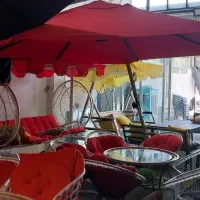 چتر سایبان میز و صندلی باغی تاب راحتی  چادر