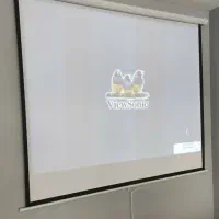 پرده نمایش دیتا ویدئو پروژکتور ۱۸۰ در ۱۸۰ دستی|تلویزیون و پروژکتور|مشهد, سپاد|دیوار