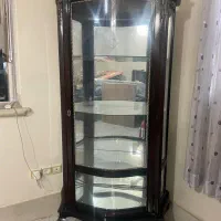 بوفه با چوب گردو/تخت/دار قالی در حد نو