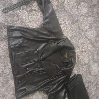 کت شلوار چرم نواستفاده نشده