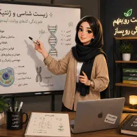 تدریس علوم و ژنتیک و زیست‌ ویژه افزایش معدل ونهایی