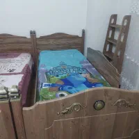 تخت دو طبقه برند اپادانا|تخت و صندلی بچه|کرج, جهان‌شهر|دیوار