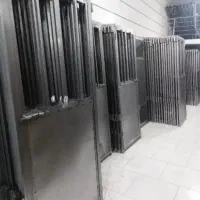 تراسpvcورودی ضدسرقت انباری آهنی آلومینیوم/چوبی درب