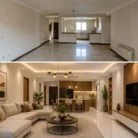 کنافکاری، نقاشی ساختمان و لاین نوری