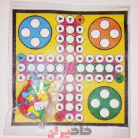 منچ و مارپله پارچه ای کوچک اسباب بازی