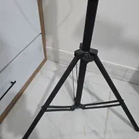 رینگ لایت با سه پایه ی حرفه‌ای|دوربین عکاسی و فیلم‌برداری|خرم‌آباد, |دیوار