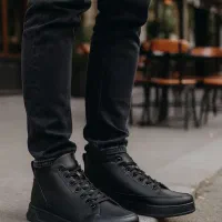 نیم پوت راحتی مردانه مشکی مدلRavin|کیف، کفش، کمربند|گرگان, |دیوار