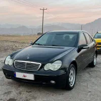 بنز c240 مشکی درجه یک مدل 2001