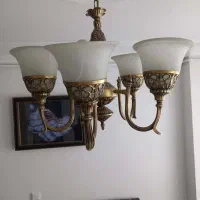 ۲ عدد لوستر پذیرایی|لوستر و چراغ آویز|همدان, |دیوار