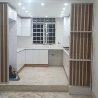 کمد دیواری کابینت ام دی اف و فلز پیش ساخته