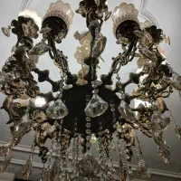 لوستر برنج|لوستر و چراغ آویز|آبیک, |دیوار