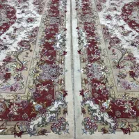 (فرش فرزین)جفت ۹ متری خطیبی۴۰ رج (کف قیمت) نخ پشم|فرش|تبریز, |دیوار