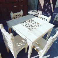 مبل سه نفره چوبی(تولیدی)|مبلمان خانگی و میز عسلی|یزد, |دیوار