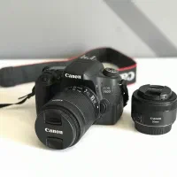 دوربین کنون 760D بسیار تمیز|دوربین عکاسی و فیلم‌برداری|شیراز, شهرک گلستان|دیوار