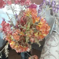 گل وگلدان اکلینی|گل مصنوعی|ورامین, ورامین|دیوار