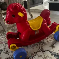 اسب چرخدار و اسباب بازی درحدنو|اسباب‌بازی بچه|کرج, فاز ۳ مهرشهر|دیوار