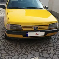 پژو ۴۰۵ مدل ۹۱ ع پلاک(بین شهری )دوگانه سوز