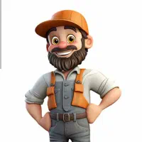 کارگر فنی آچار به دست