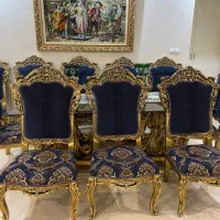 مبلمان ۹نفره با غذاخوری چوب راش