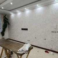 نصب‌حرفه ای‌کاغذدیواری،ترمووال،tvوال،ماربل شیت