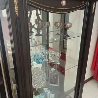 ویترین سالم چوب راش|بوفه، ویترین، کنسول|شاهین‌شهر, خانه کارگر|دیوار