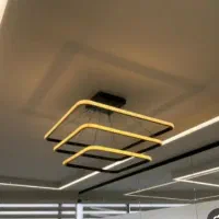 لوستر محتابی مدل مربع