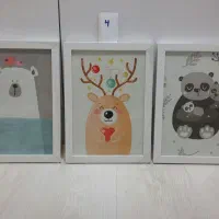 تابلو دکوری اتاق کودک سه تایی|اسباب و اثاث بچه|تهران, سبلان (لشگر)|دیوار