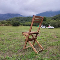 میز و صندلی تاشو چوبی / کافه|میز و صندلی غذاخوری|قزوین, |دیوار