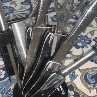 ست چاقو ساطور آشپزخانه برند سولار