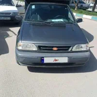 پراید وانت سالم بدون رنگ