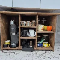 کافی بار با چوب طبیعی|صنایع دستی و سایر لوازم تزئینی|لار, |دیوار