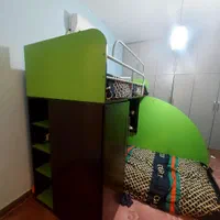 تخت دوطبقه کمد و باکس دار|تخت و سرویس خواب|آبادان, |دیوار