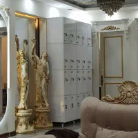 مجسمه فرشته چراغ دار بزرگ|مجسمه، تندیس، ماکت|قم, سالاریه|دیوار