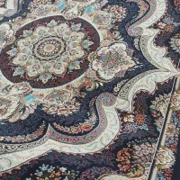 فرش تاپریس جفت ۹ متری سرمه ای|فرش|تبریز, |دیوار