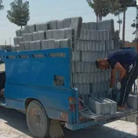 حمل مصالح ساختمانی بلوک ،سیمان،جدول،گچ و غیره