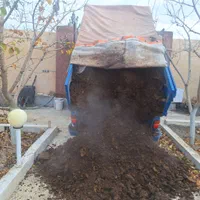 کود گاوی و خاک باغچع|خدمات باغبانی و درختکاری|مشهد, شهرک صنعتی توس|دیوار