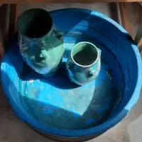 تغار و کوزه قدیمی